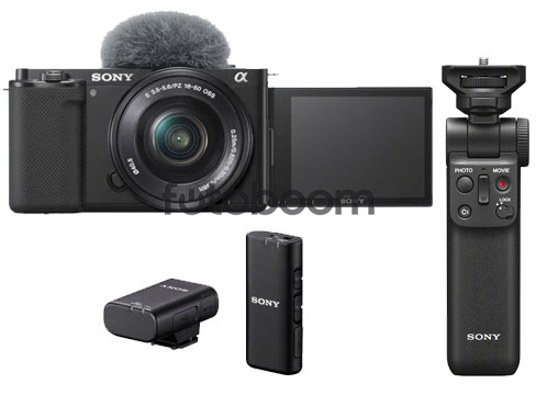 ZV-E10 + 16-50mm + ECM-W2BT + GPVPT2BT