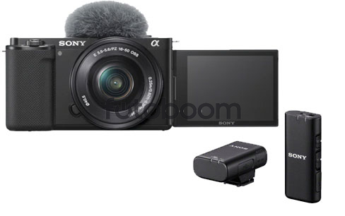 ZV-E10 + 16-50mm f/3,5-5,6 OSS E + ECM-W2BT