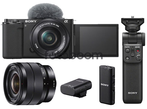 ZV-E10 + 16-50mm f/3,5-5,6 OSS E + 10-18mm f/4 OSS + GPVPT2BT + ECM-W2BT