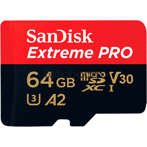 Micro SDXC EXTREME PRO 64Gb 170Mb/s