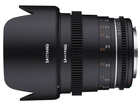 50mm f/1.5 VDSLR MK2 Canon EF 