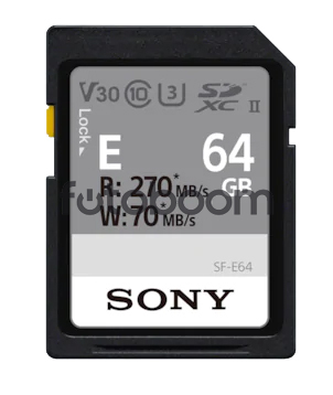 SDXC UHS-II SF-E 64Gb R270Mbs-W70Mbs